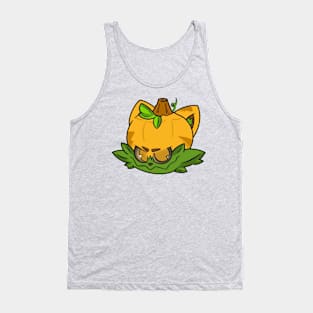 Little Tiger Dude - Spoopy Pumpkin Tank Top